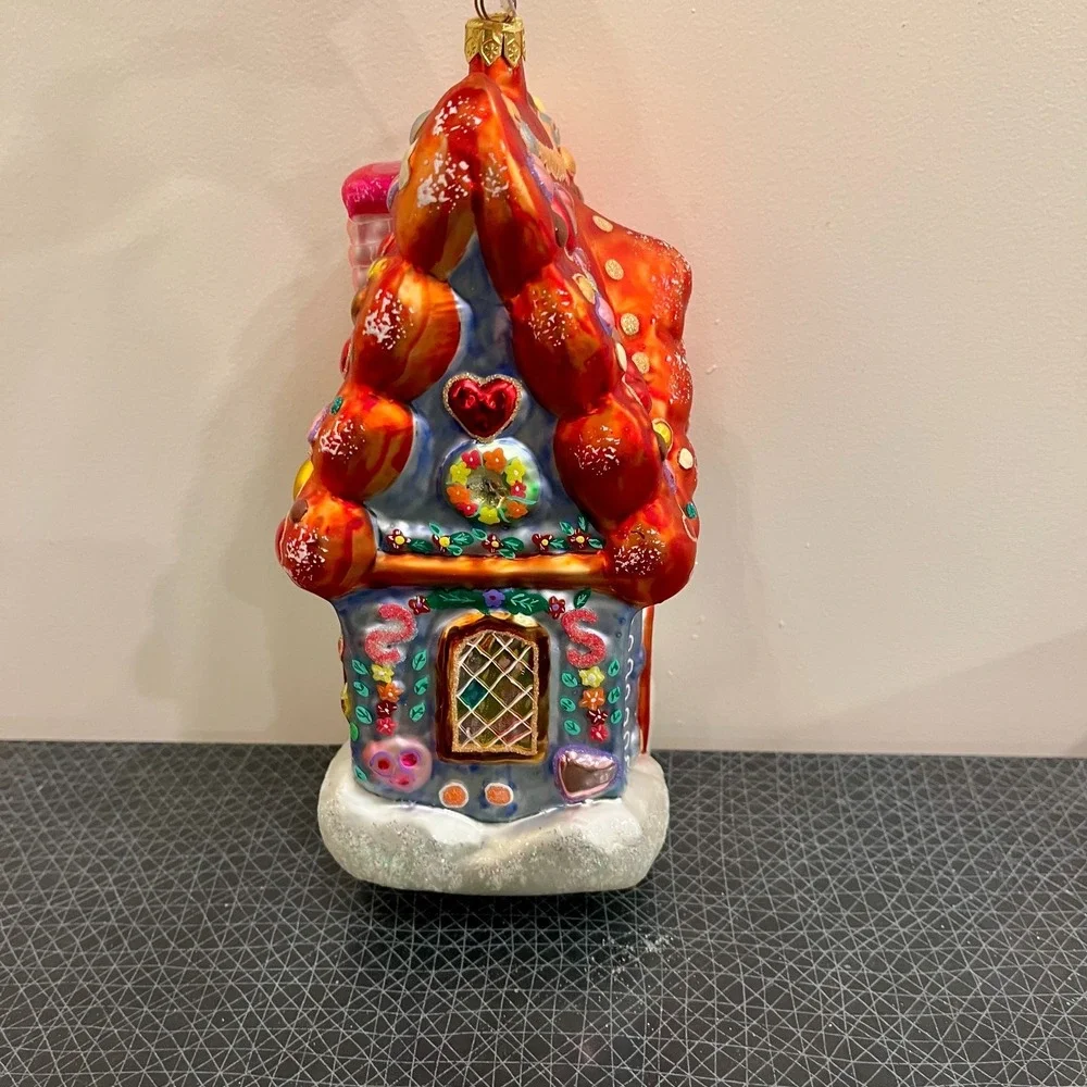Christopher Radko SUGAR SHACK EXTRAVAGANZA Glass‎ Ornament Limited Edition Large